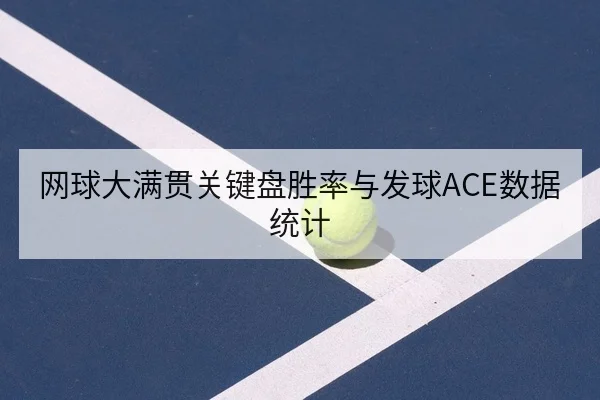 网球大满贯关键发球率与破发点效率说明